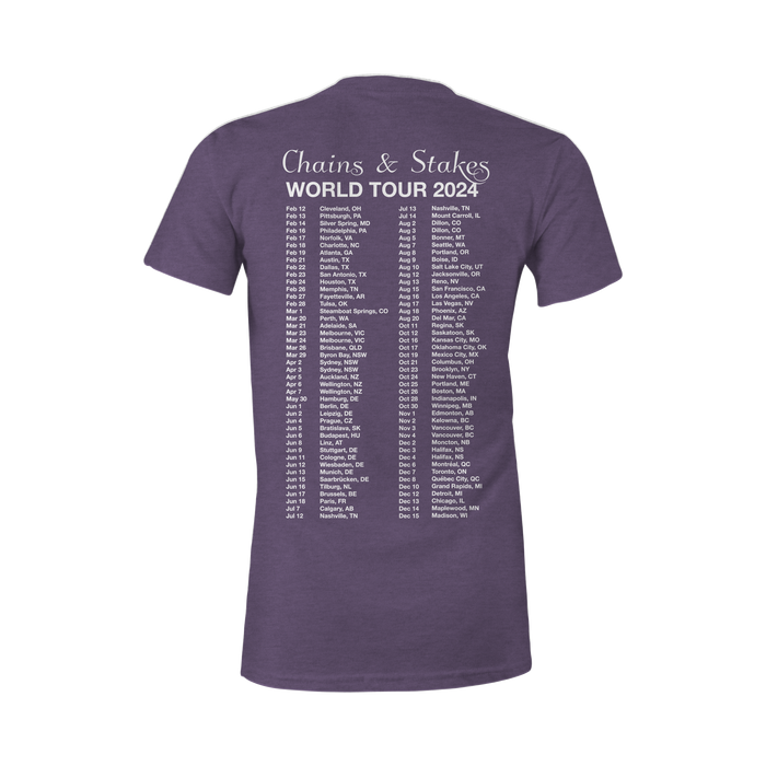 2024 Diamond Tour Ladies T-Shirt - Purple