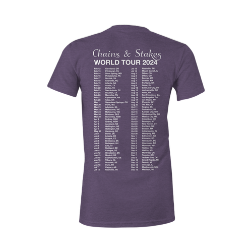 2024 Diamond Tour Ladies T-Shirt - Purple