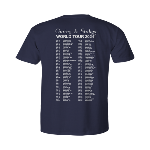 2024 Diamond Tour T-Shirt - Navy
