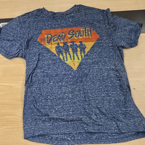 80s Diamond T-Shirt - Charcoal Blue