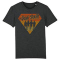 80s Diamond T-Shirt - Charcoal Grey