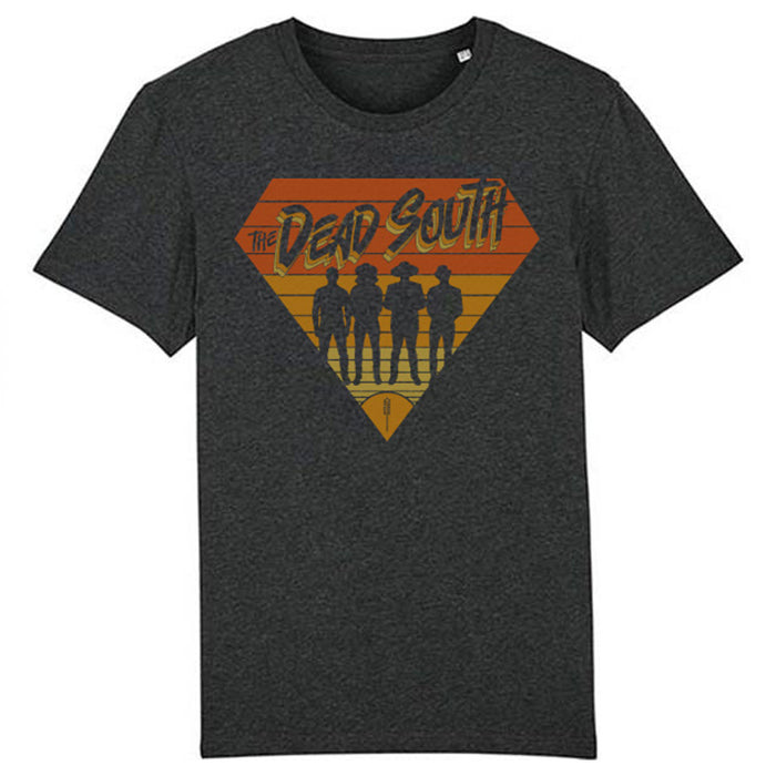 80s Diamond T-Shirt - Charcoal Grey