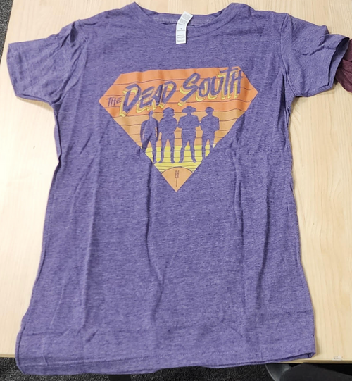 80s Diamond T-Shirt - Ladies - Purple