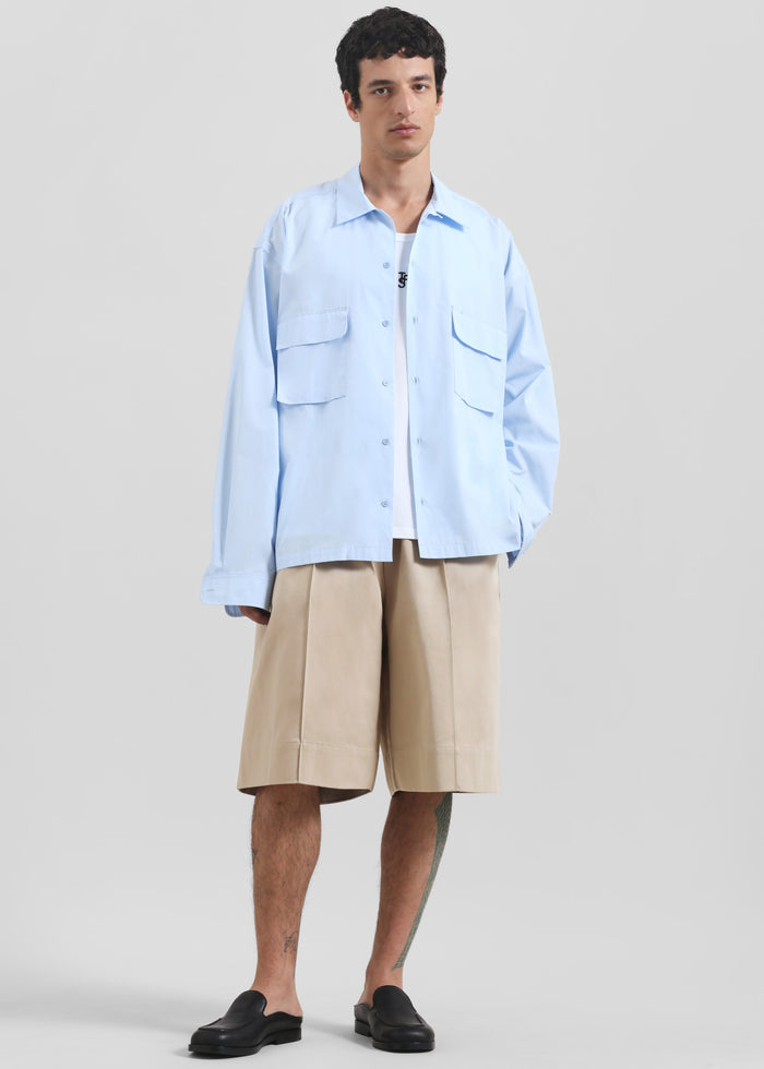 Adan Bermuda Shorts - Beige