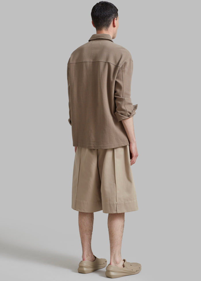 Adan Bermuda Shorts - Beige