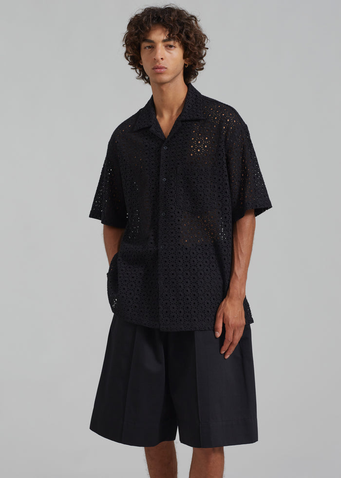 Adan Bermuda Shorts - Black