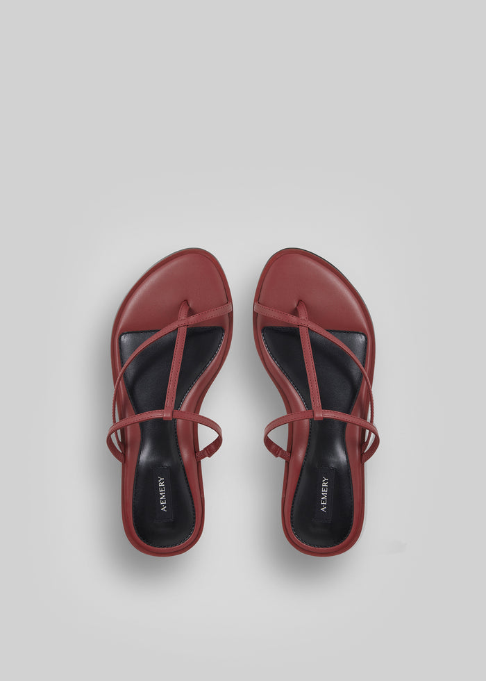 A.Emery The Cyrus Sandals - Brick