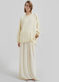 Aeson Maxi Skirt - Pale Yellow