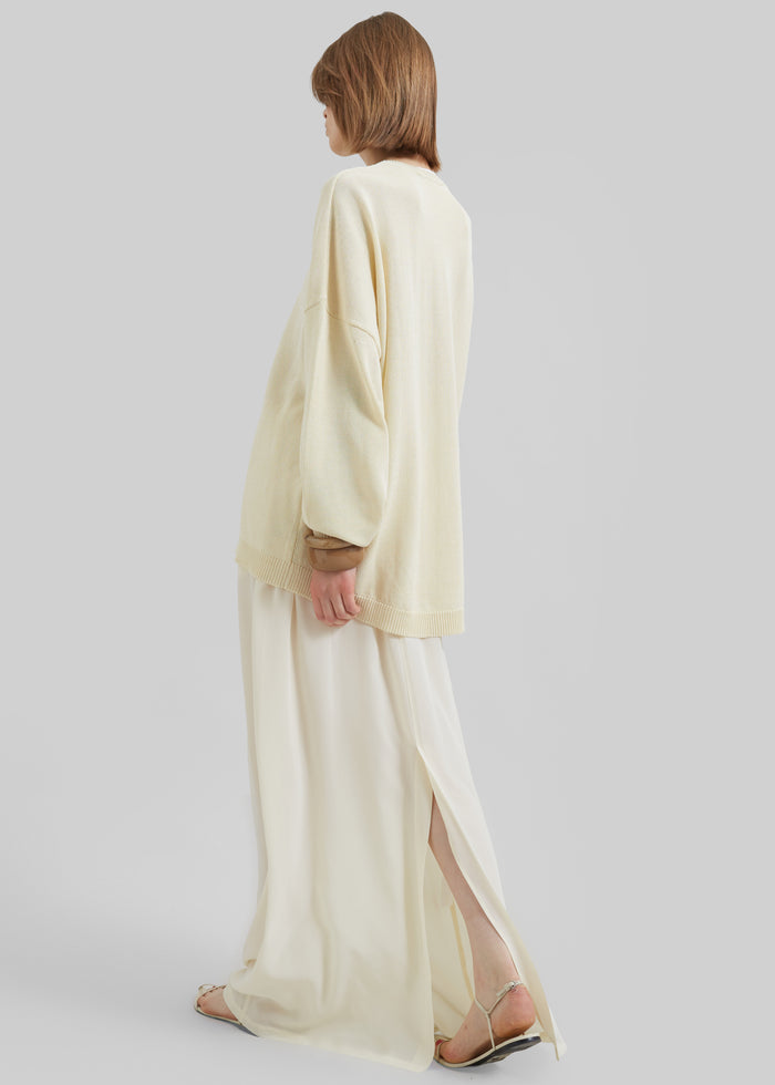 Aeson Maxi Skirt - Pale Yellow