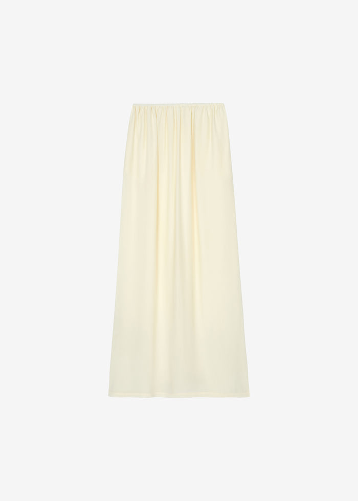 Aeson Maxi Skirt - Pale Yellow