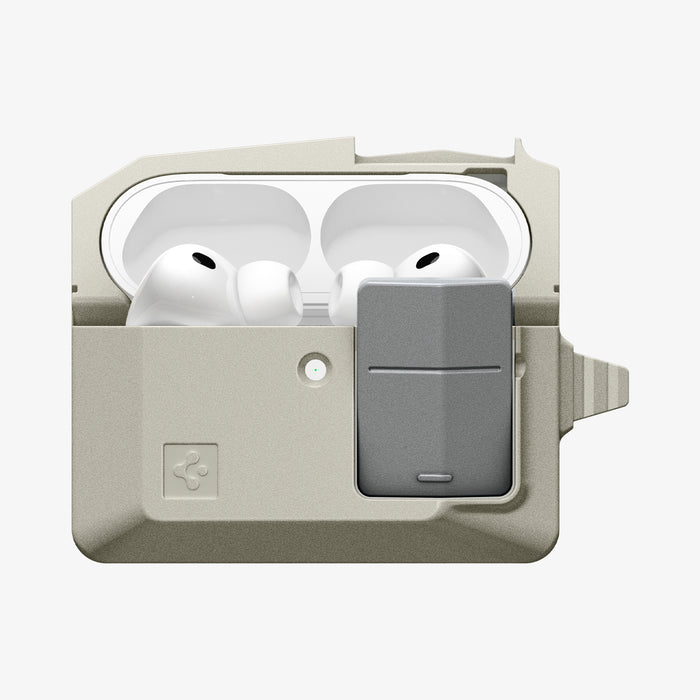 ACS10978 - AirPods Pro 3 Classic LS showing the front with top open and AirPods inside