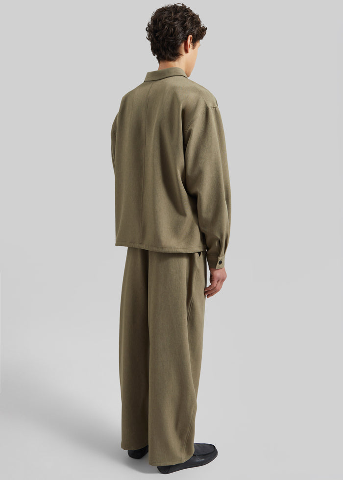 Alessio Shirt Jacket - Olive
