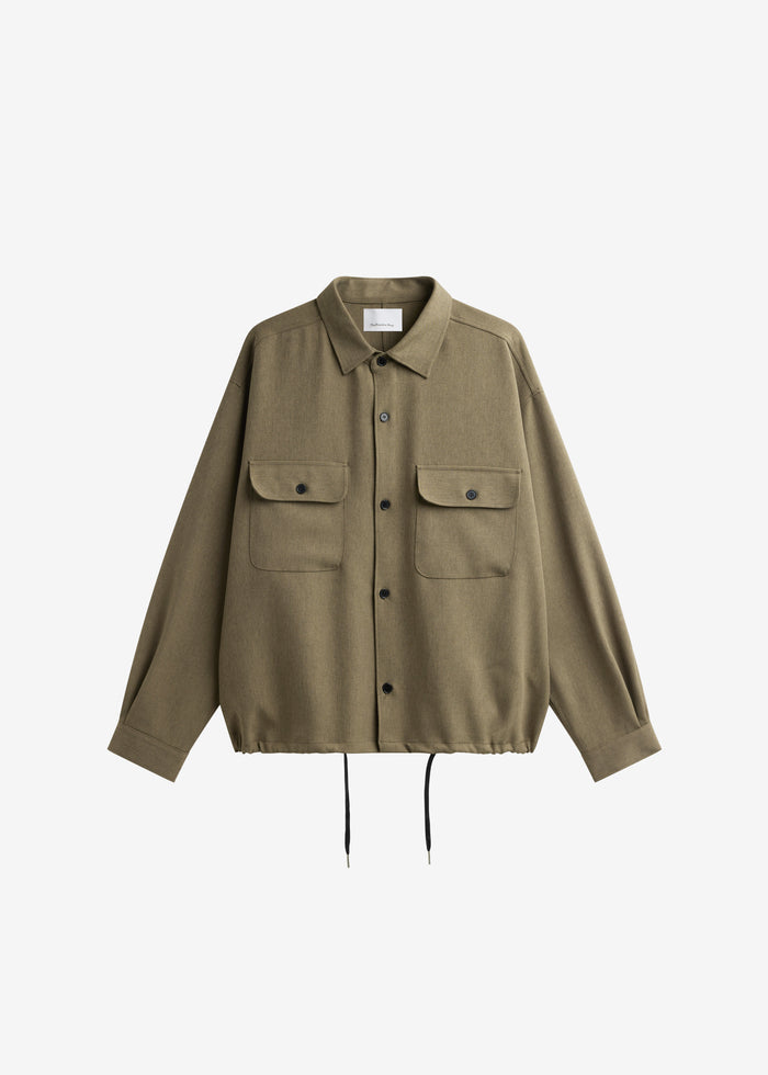 Alessio Shirt Jacket - Olive