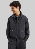 Alessio Zip-Up Jacket - Charcoal