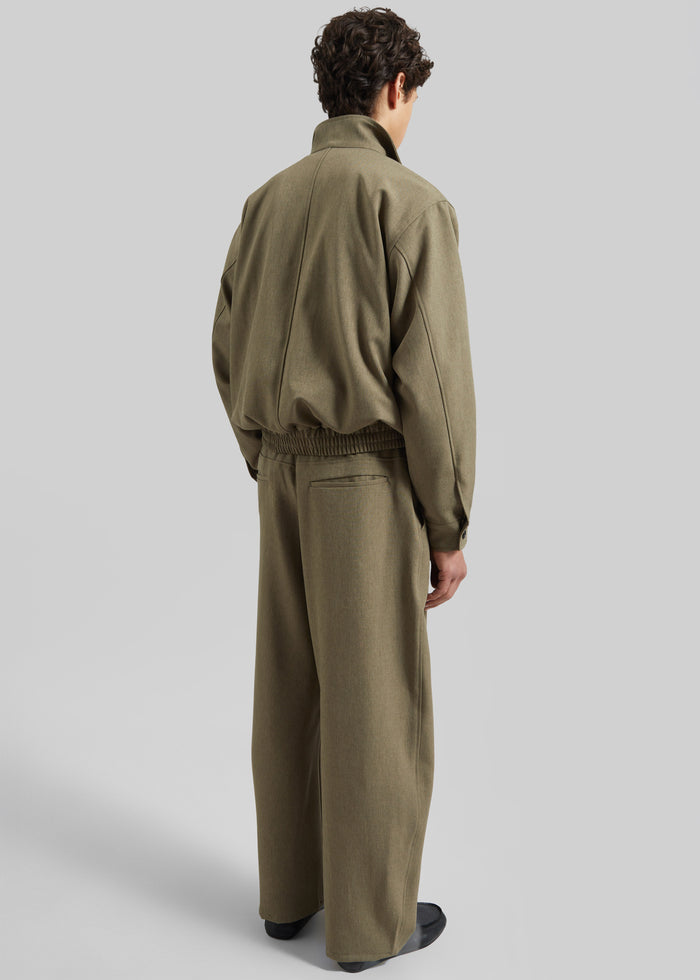 Alessio Zip-Up Jacket - Olive