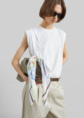 Alvor Padded Balloon Top - White
