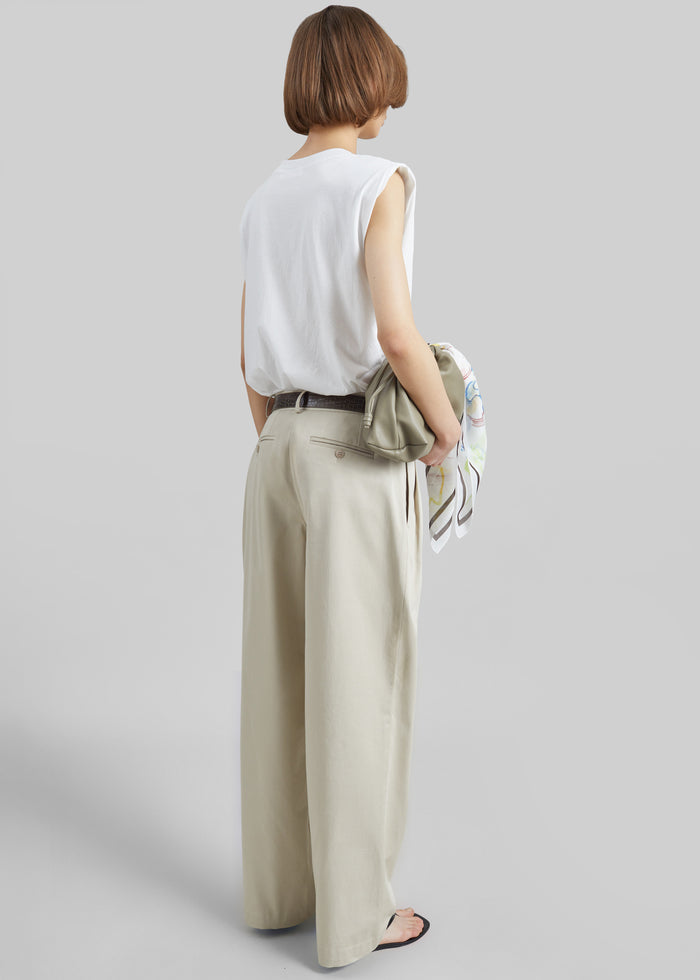Alvor Padded Balloon Top - White