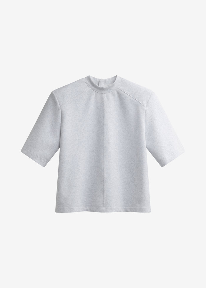 Alwen Neoprene Padded T-Shirt - Grey Melange