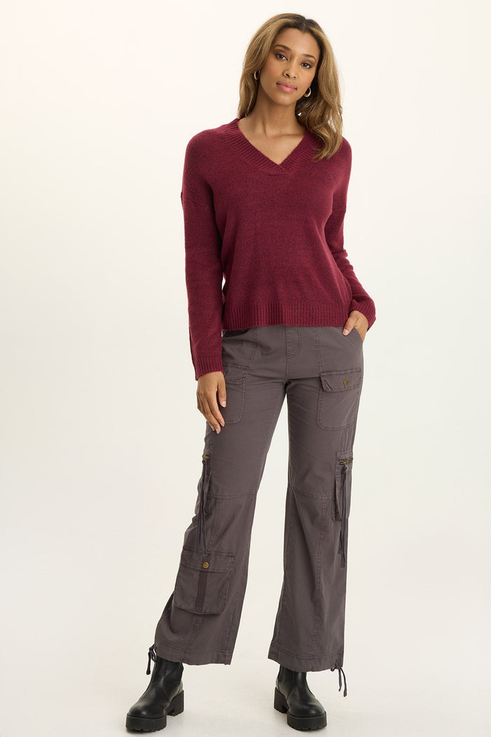 Wearables Ambrose Relaxed V-Neck Sweater