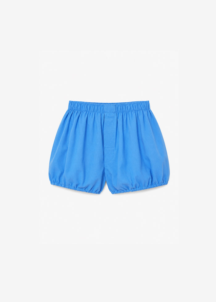 Ameglia Bubble Hem Mini Shorts - Blue