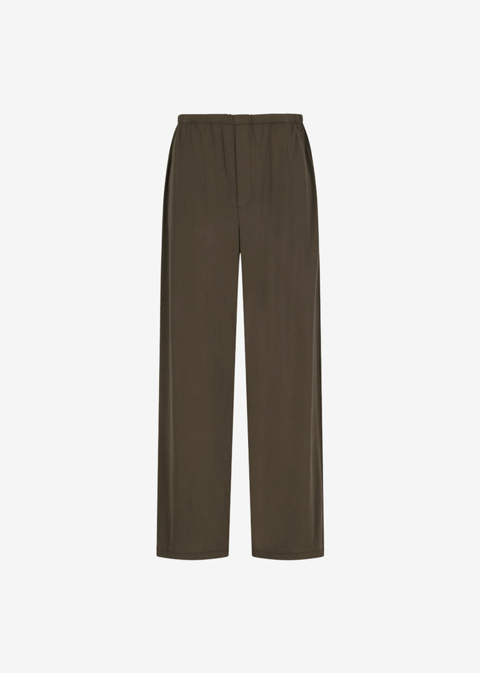 Amomento Easy Banding Pants - Brown