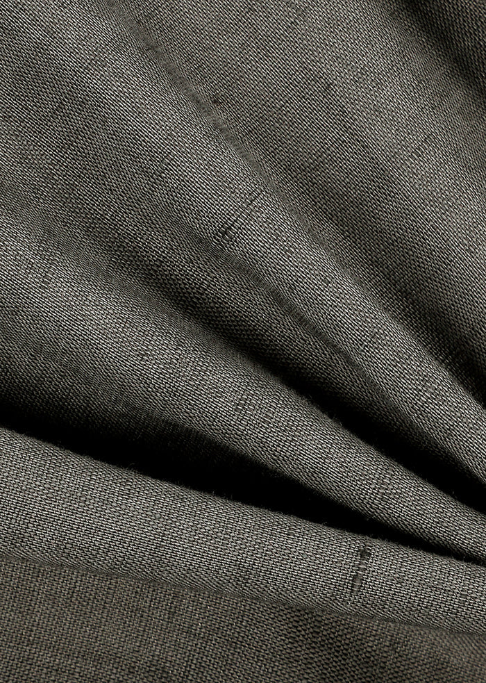 Amomento Linen Pullover - Khaki