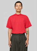 Amomento Mock Neck T-Shirt - Red