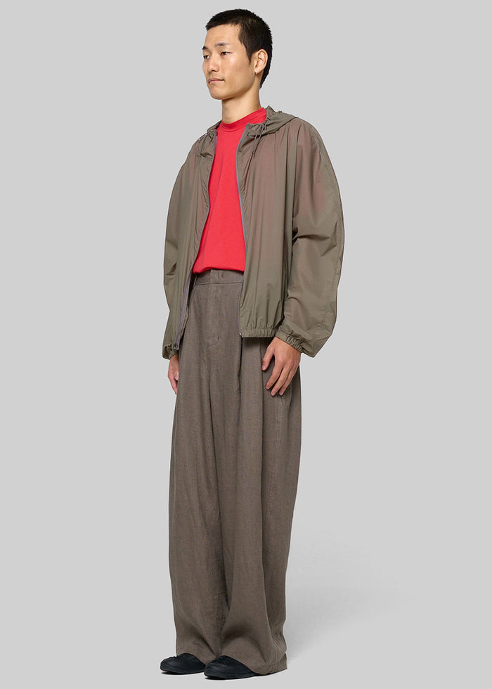 Amomento Raglan Hooded Jumper - Khaki