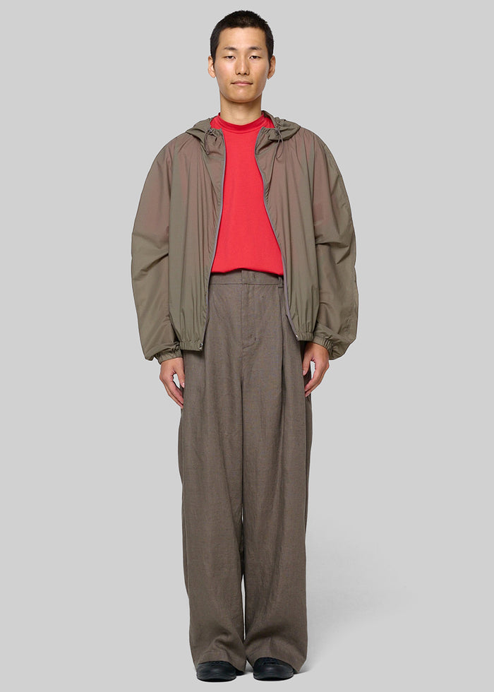 Amomento Raglan Hooded Jumper - Khaki