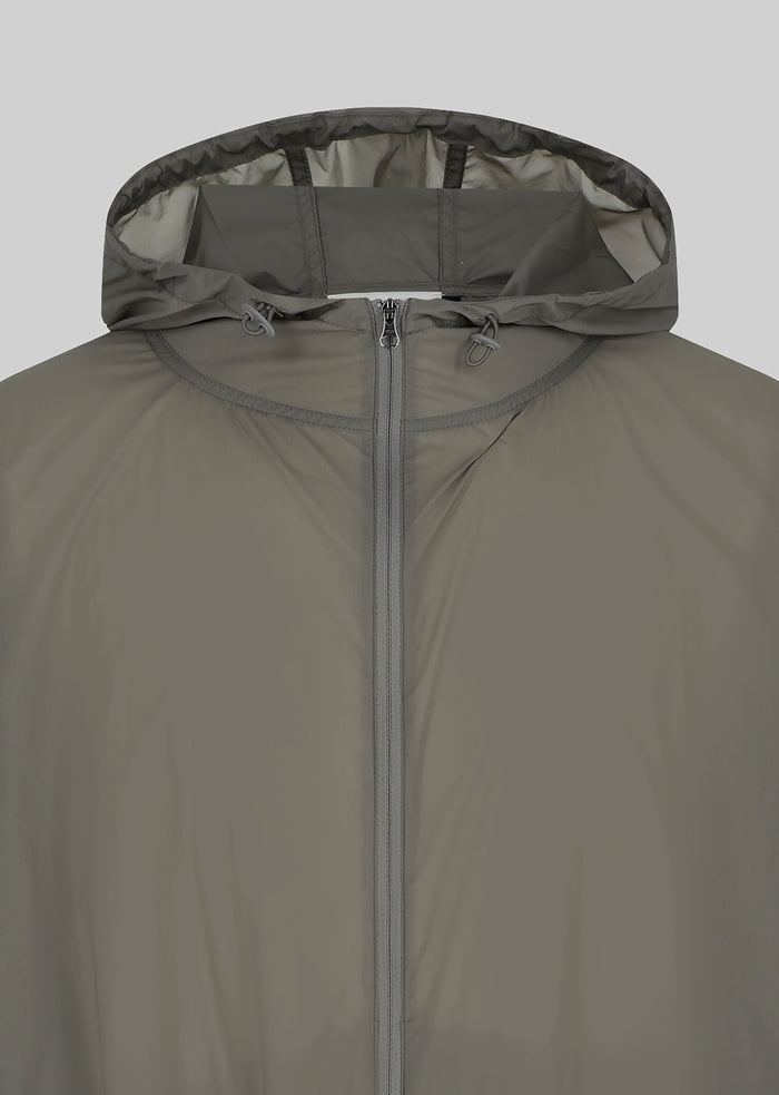 Amomento Raglan Hooded Jumper - Khaki