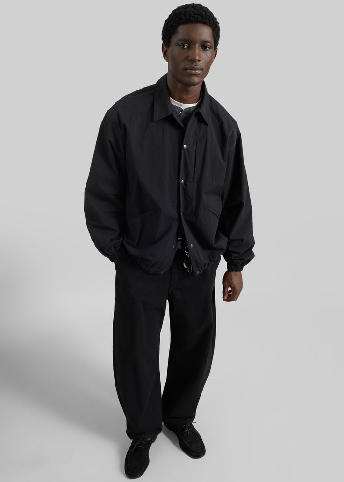 Andres Coach Jacket - Black