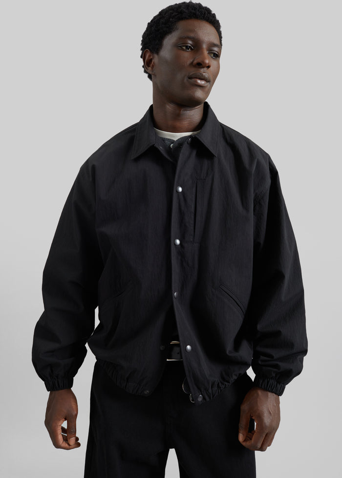 Andres Coach Jacket - Black