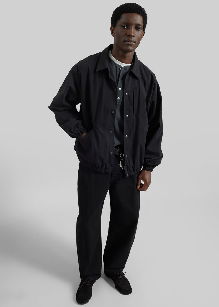 Andres Coach Jacket - Black