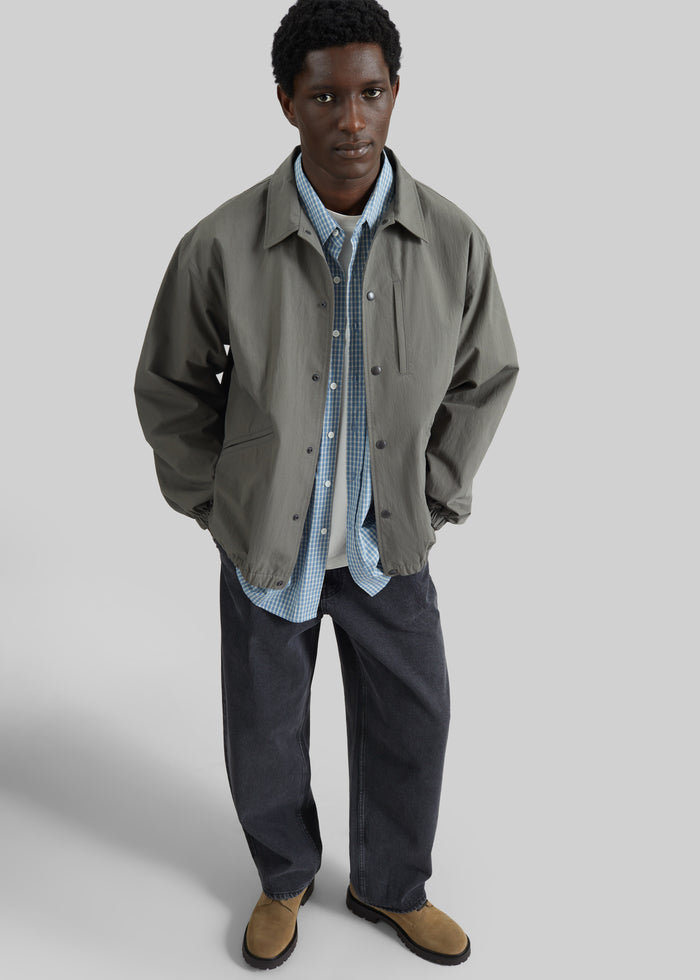 Andres Coach Jacket - Pale Olive