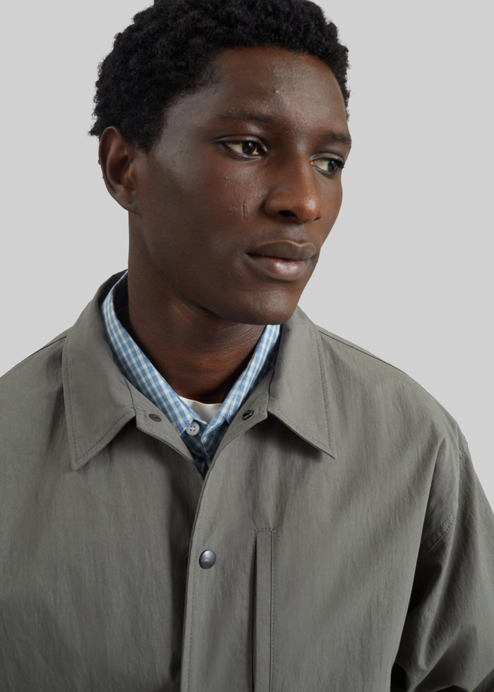 Andres Coach Jacket - Pale Olive