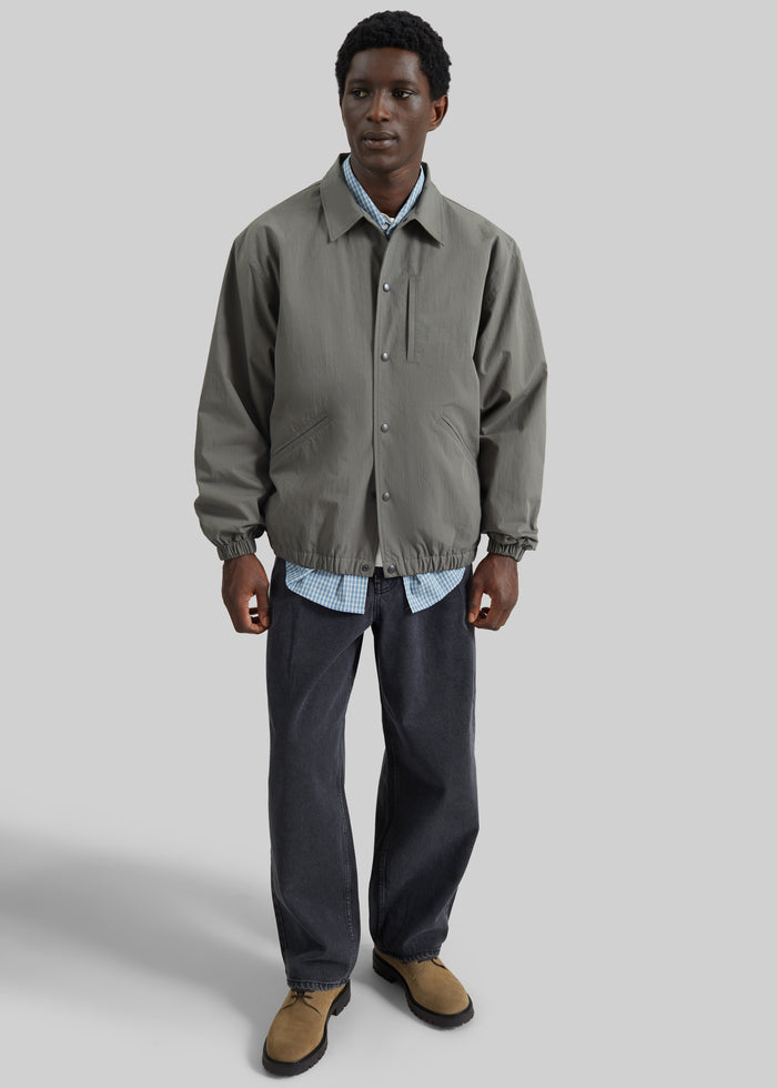 Andres Coach Jacket - Pale Olive