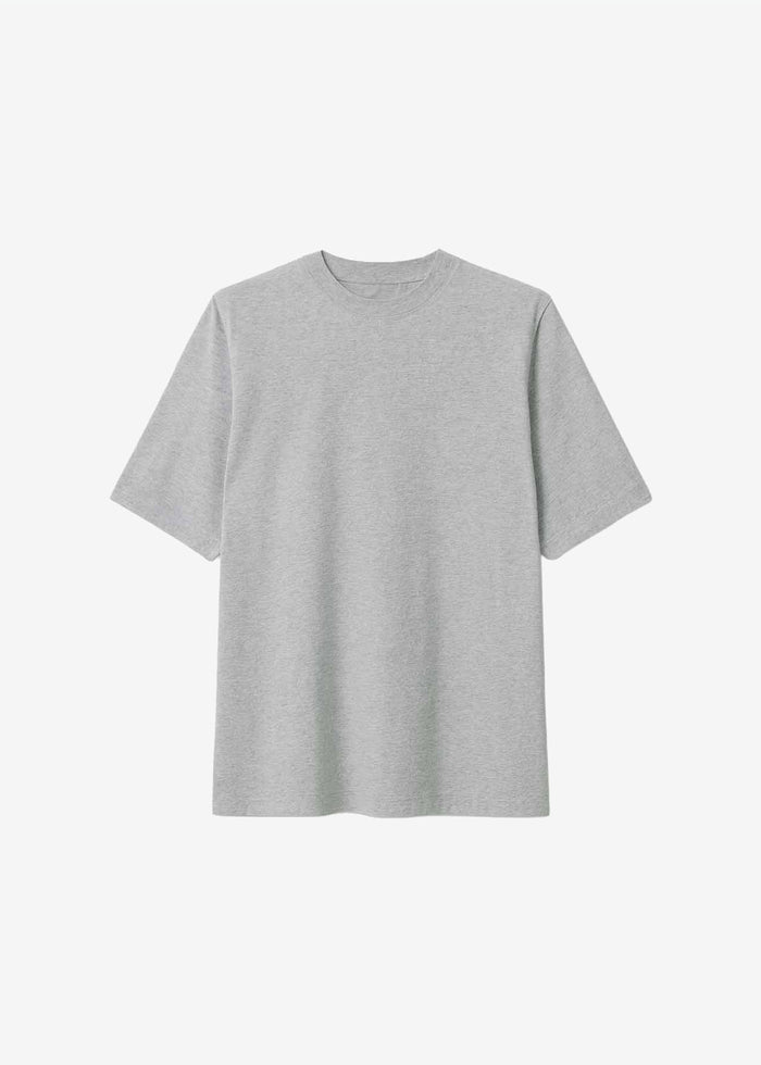 Anira Padded T-Shirt - Grey Melange