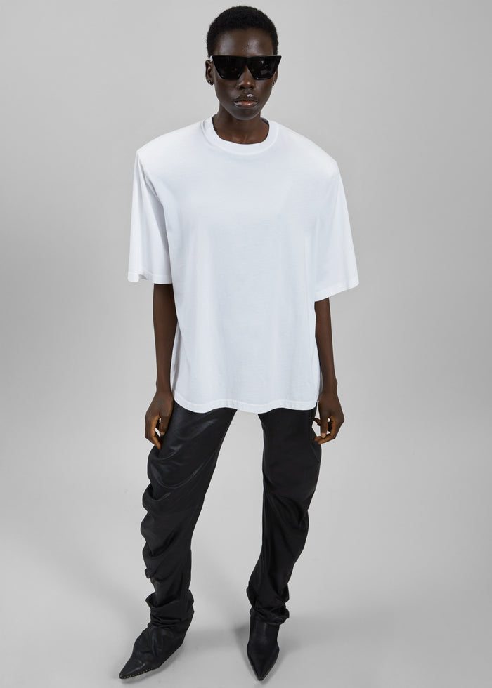 Anira Padded T-Shirt - White