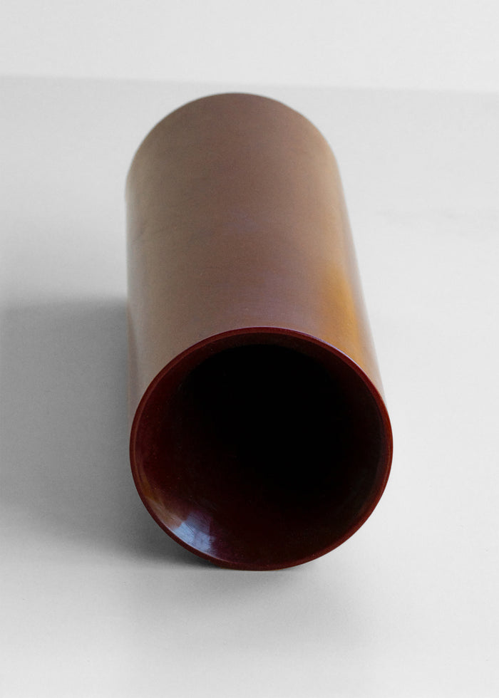 Ann Vincent Cave Vase - Burgundy