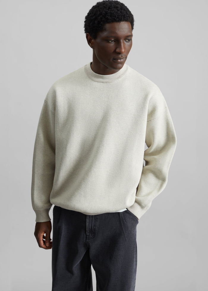 Arne Sweater - Grey Melange