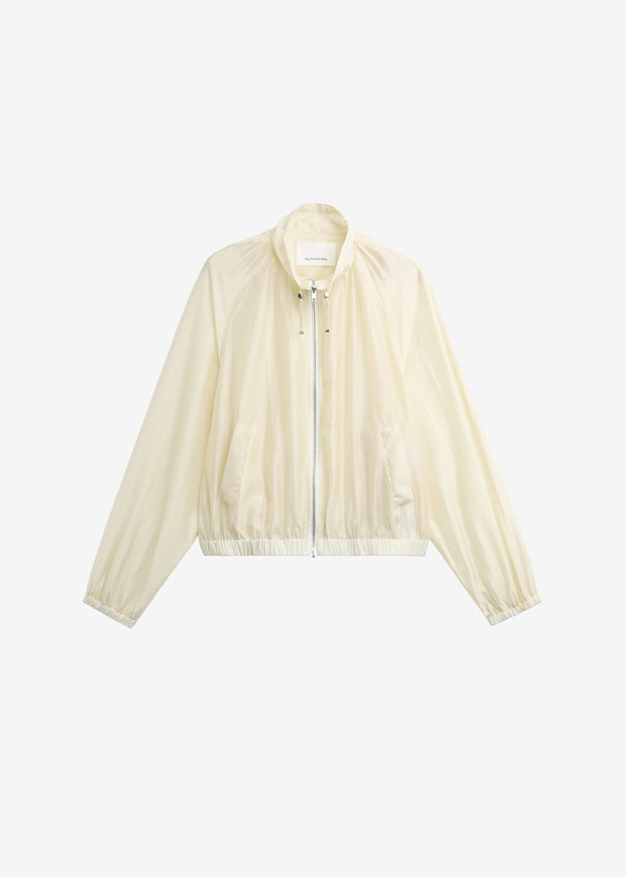 Arzon Sheer Jacket - Pale Yellow