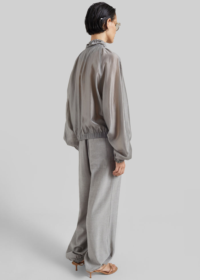 Arzon Sheer Jacket - Steel Grey
