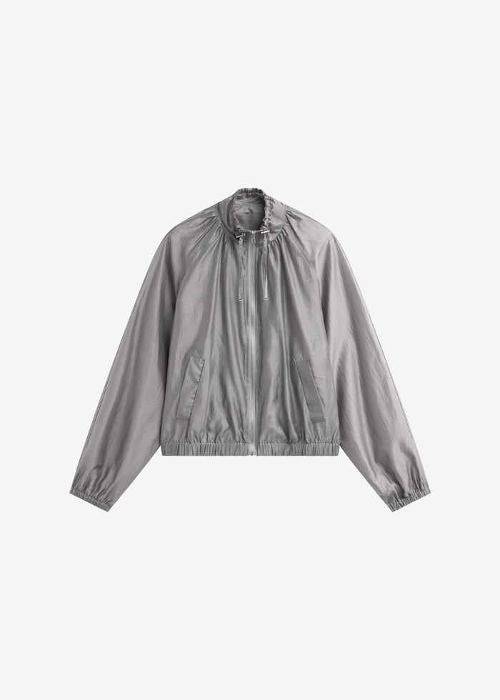 Arzon Sheer Jacket - Steel Grey