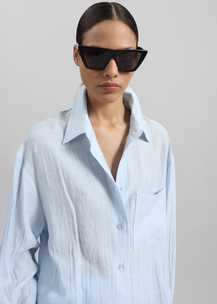 Ascain Fluid Shirt - Sky Blue