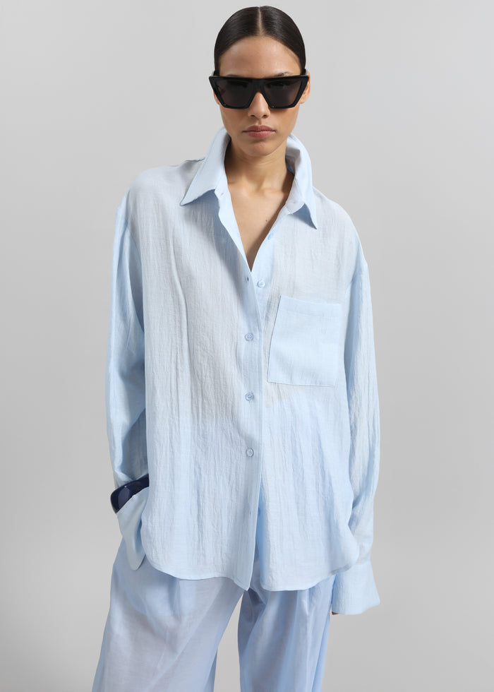 Ascain Fluid Shirt - Sky Blue
