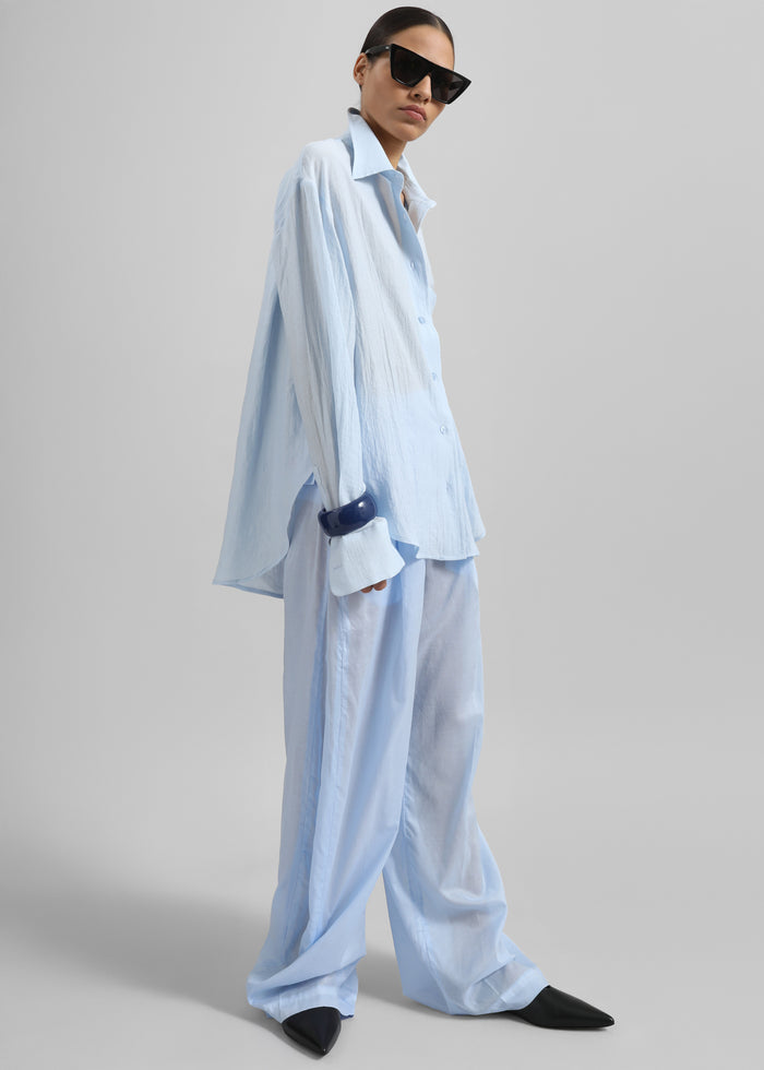 Ascain Fluid Shirt - Sky Blue