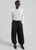 Aubray Balloon Pants - Black