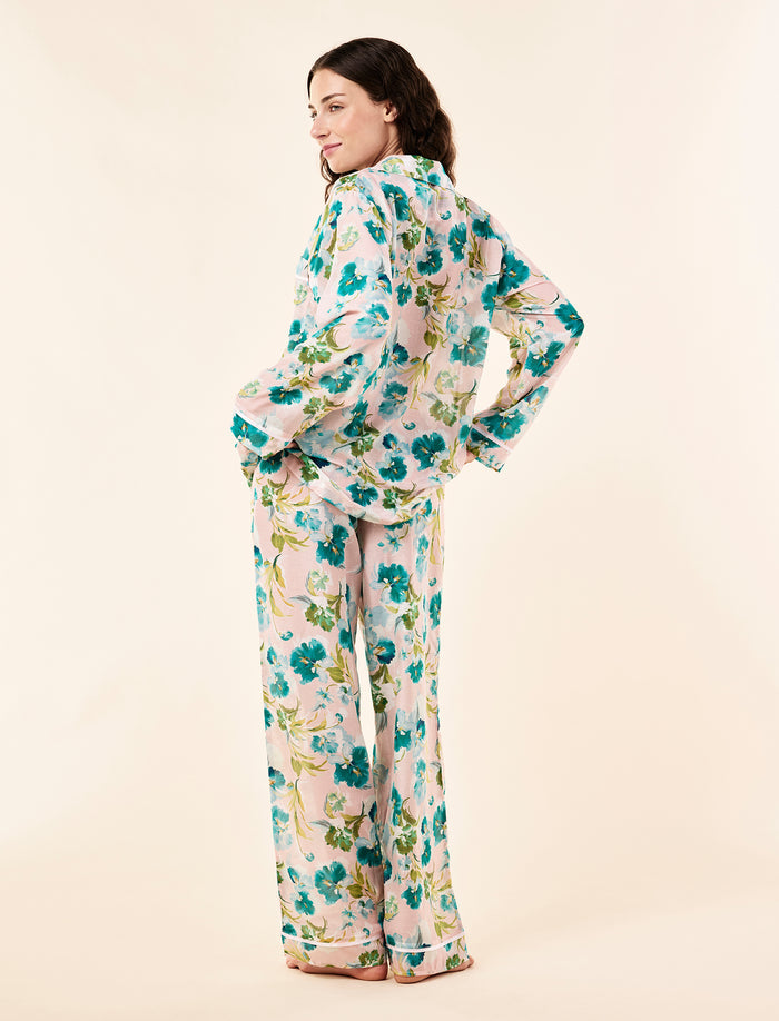 Audrey Floral Full Length PJ Set