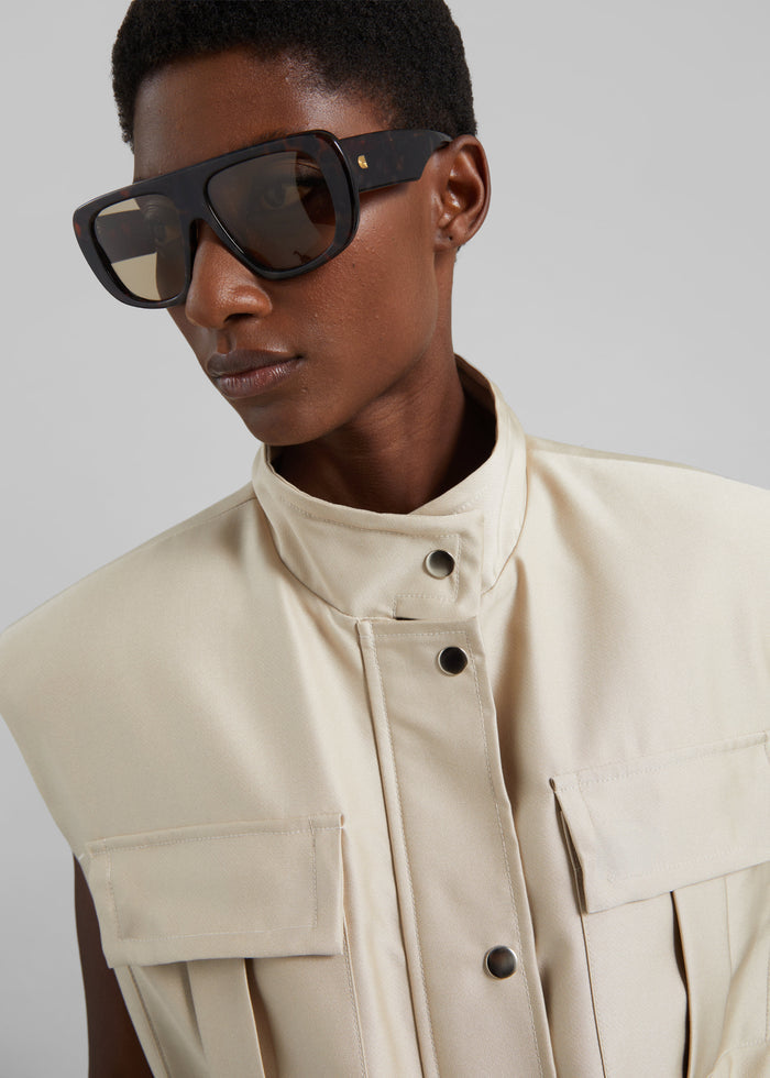 Avanca Wired Utility Vest - Beige