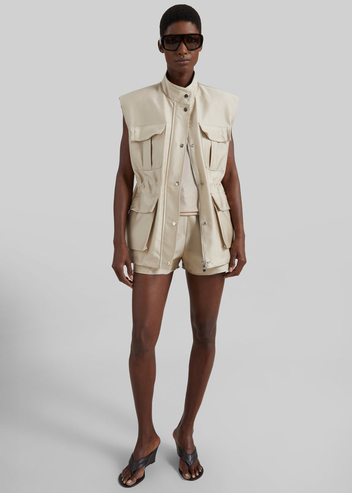Avanca Wired Utility Vest - Beige
